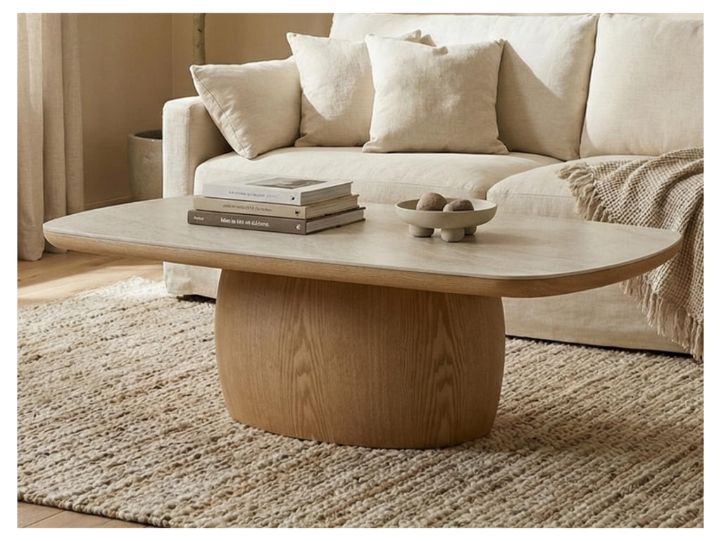Ripple Coffee Table Taj Mahal / Natural