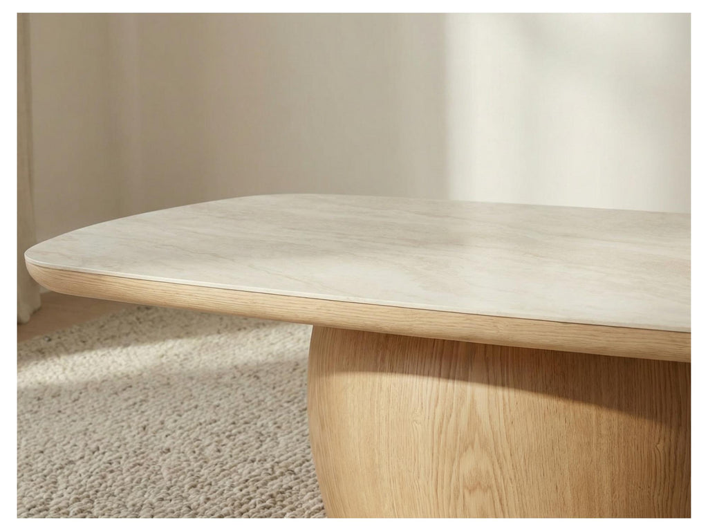 Ripple Coffee Table Taj Mahal / Natural