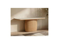 Ripple Console Table Taj Mahal / Natural
