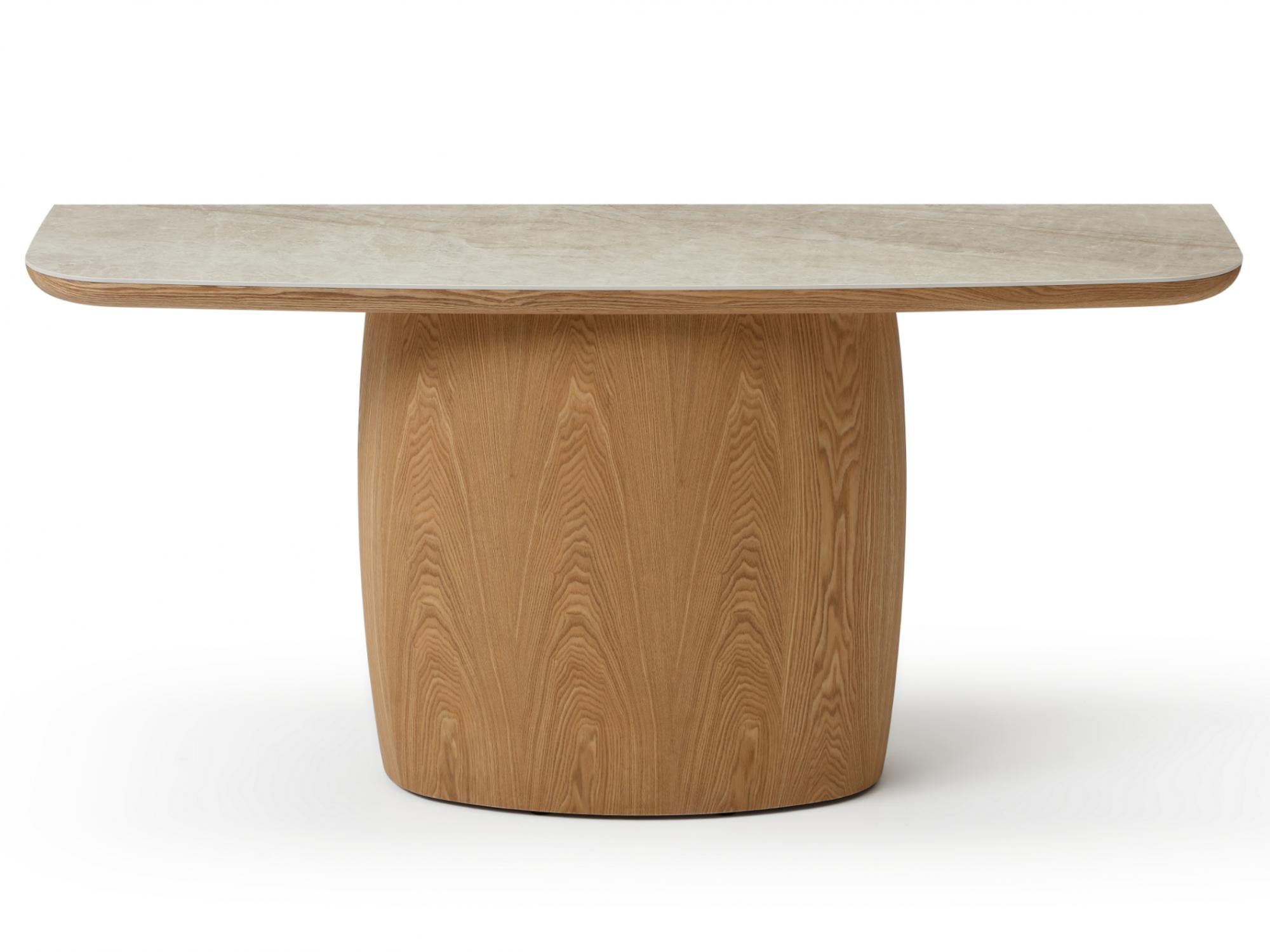 Ripple Console Table Taj Mahal / Natural